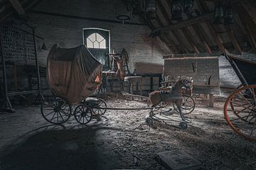 Paard en wagen van Ruben Honders