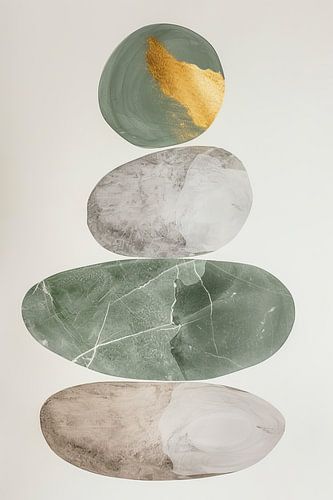 Minimalistische Japanische Kunst