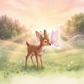 Verspielte Hirsch-Feen-Fantasie von Markus Gann