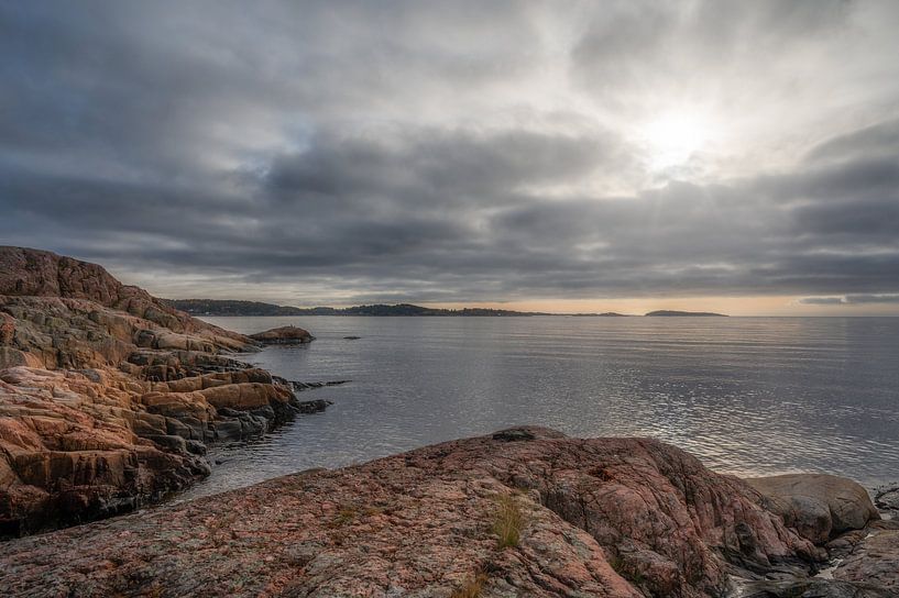 Vue sur la mer Lindesnes (Kristiansand) par Wim van de Water