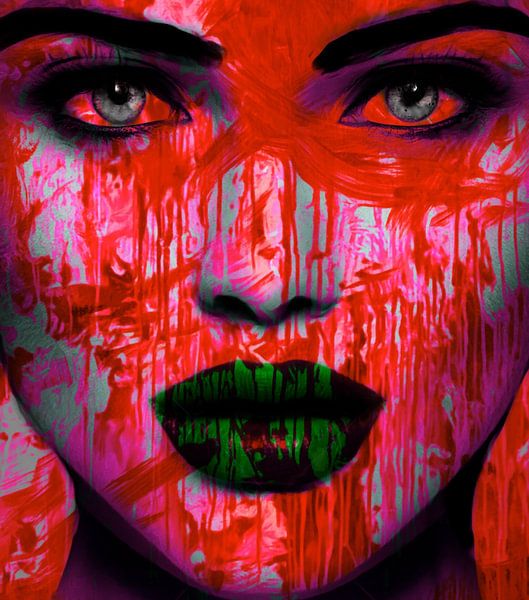 Just Face - Bloody Red van Team W 32 Gallery