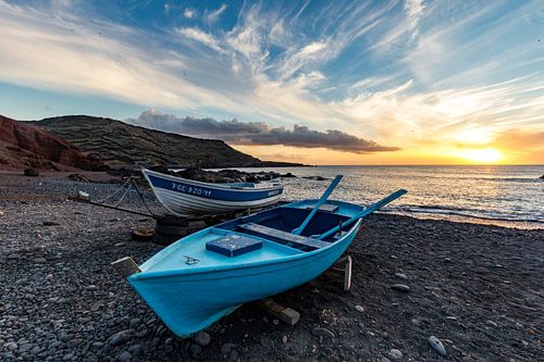 Zonsondergang op Lanzarote