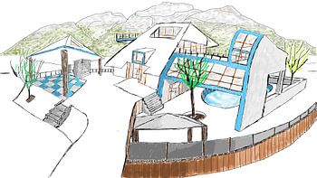 Mansion in the hills