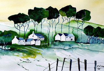 Op het Platteland van Rita Tielemans Kunst