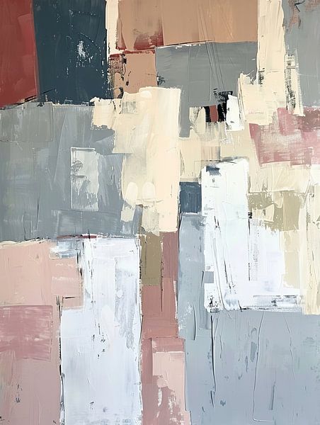 Abstract ontwerp van Abstract Schilderij