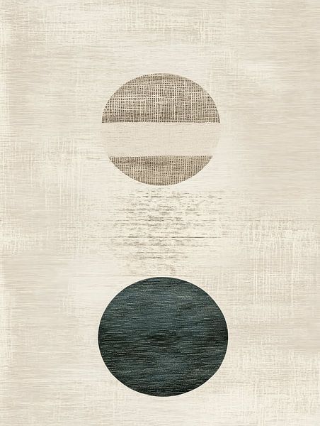 Harmony in Simplicity by Japandi Art Studio