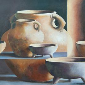 Magic bowls and pitchers by Ine Straver