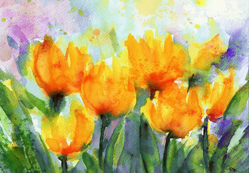 Tulip Fire by christine b-b müller