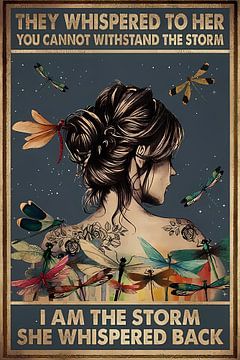 Vintage Whispered To Her