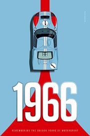 The Golden Year 1966 GT40 Ken Miles von Theodor Decker