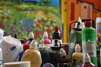 Colorful studio