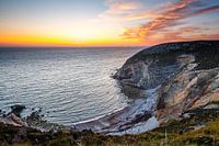 Sunset at Cap de la Chèvre, Brittany