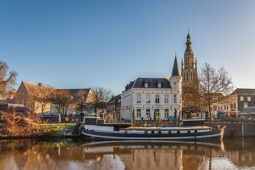 Blick über die Nieuwe Mark, Breda von Ruud Morijn