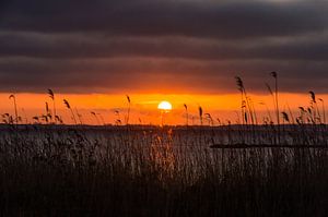 Zonsondergang boven het Gooimeer sur Inge Jansen