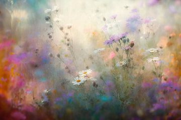 Flower field - Wild flowers by Joriali