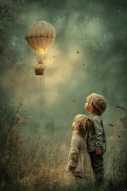 Hot-air balloon – A child’s dreamy sense of wonder
