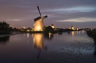 Kinderdijk verlicht van Jan Koppelaar thumbnail