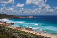 At the Cape to Cape walk track in Western Australia
