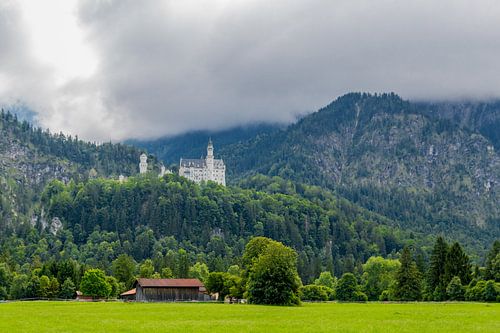 Prachtig alpenpanorama in de Allgäu
