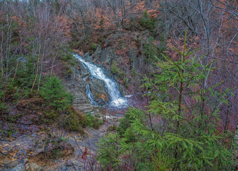 Distant view of the waterfall du Bayehon by Nature Life Ambience