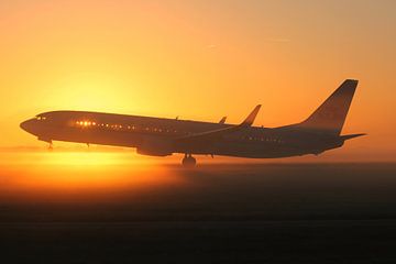 Take off at dawn. by Mark de Paauw