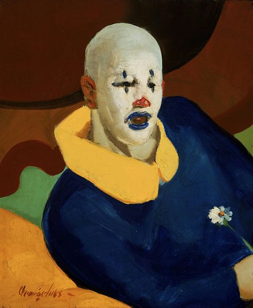 Een Clown, 1929 van Atelier Liesjes
