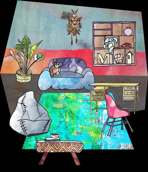 Sweet Home - intérieur et mobilier -5 par Ariadna de Raadt-Goldberg
