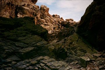 Wrinkled rock in southern Sweden by PO Fotografie