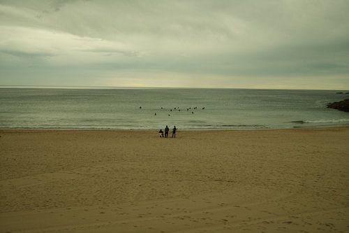 Warten am Meer, San Sebastián