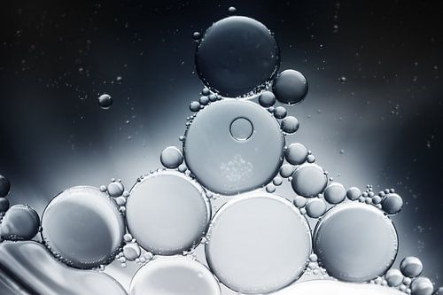 black and white abstract