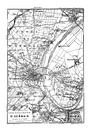 Historische kaart van Parijs van Andrea Haase thumbnail