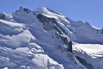 Mont Blanc, Franse Alpen van Hozho Naasha