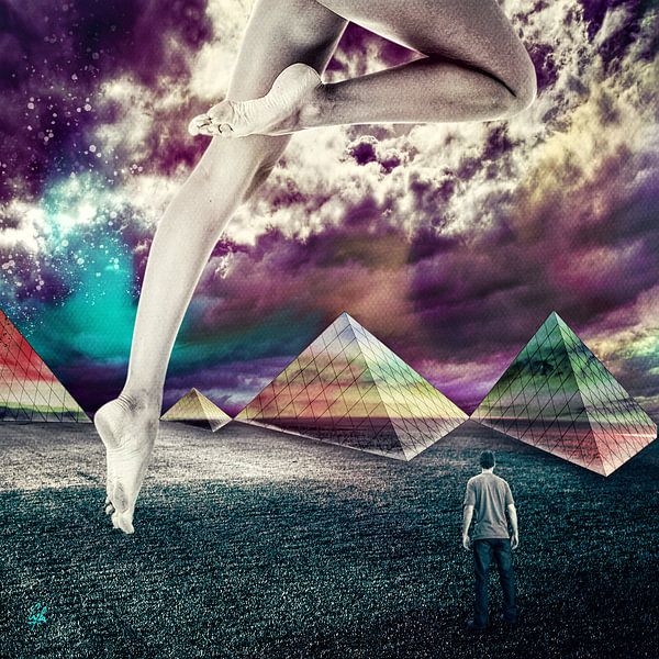 LA PYRAMIDE DE LA LIBERTÉ (2015) par Simone Morana Cyla