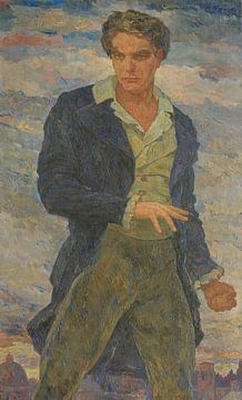 Hans Unger - Tino Pattiera as Cavaradossi (1922) by Peter Balan