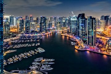 Dubai Marina by Dieter Meyrl