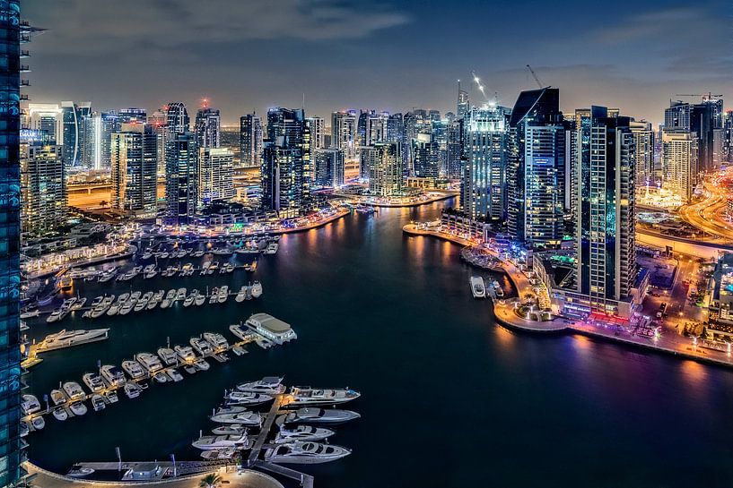Dubai Marina by Dieter Meyrl