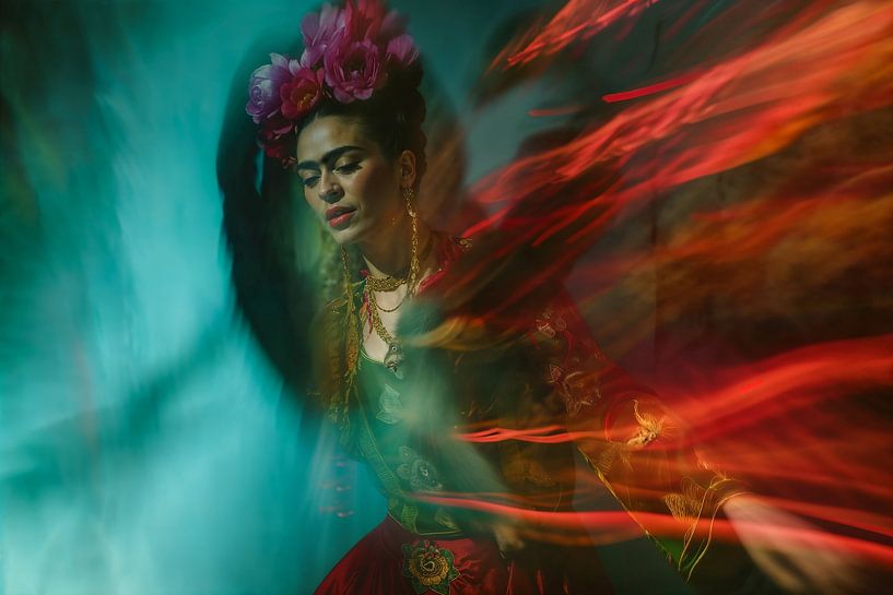 Kahlo's dreams 10 van Sander Hupkes
