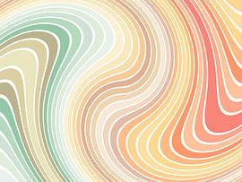 Regenbogen Preppy Twist Sunny Pastell von Monika Strigel