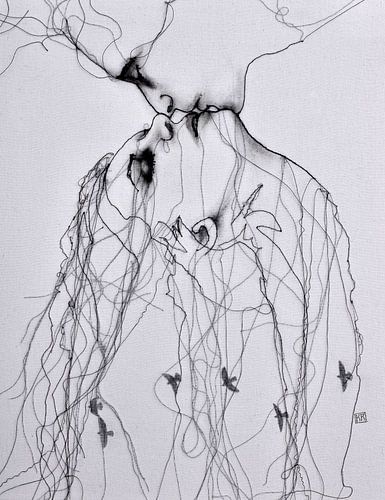 'Le ciel rencontre la montagne' ;.