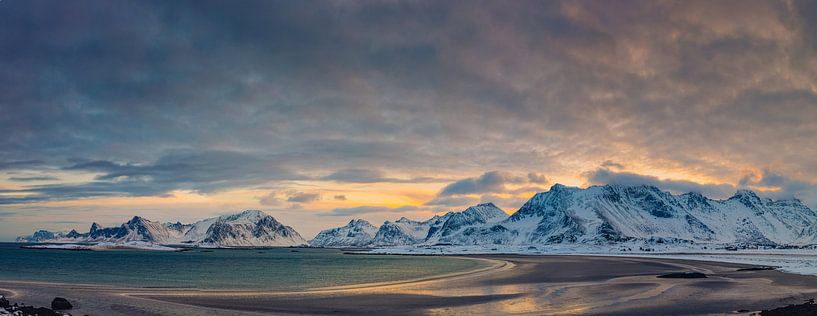 Norway Lofoten Panorama by Andy Luberti