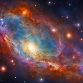 Universum-Kosmos-Sternensystem-Universum-1 von Carina Dumais