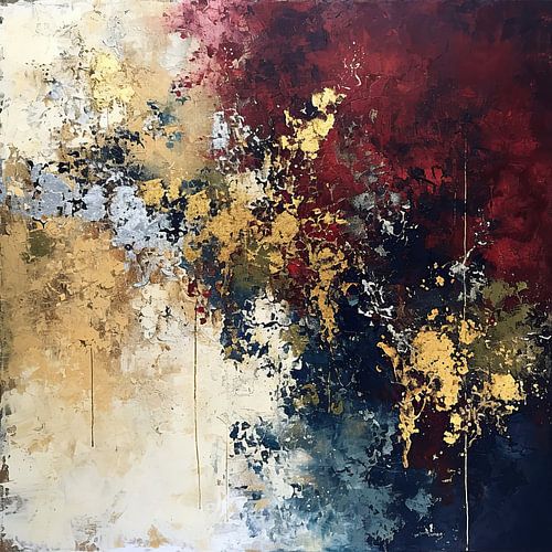 Gold-Kontrast | Abstraktes Gold