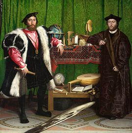 Hans Holbein.The ambassadors