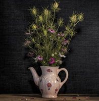 still life with flowers
