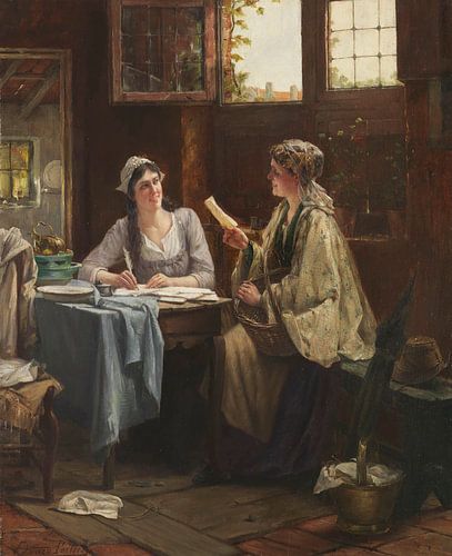 De brief, Edward Antoon Portielje