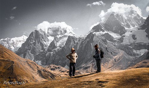 Een local in de Andes