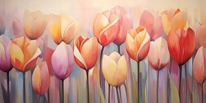 Tulipes abstraites