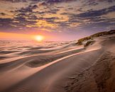 Zonsopkomst boven het strand van Ameland van Nando Harmsen thumbnail