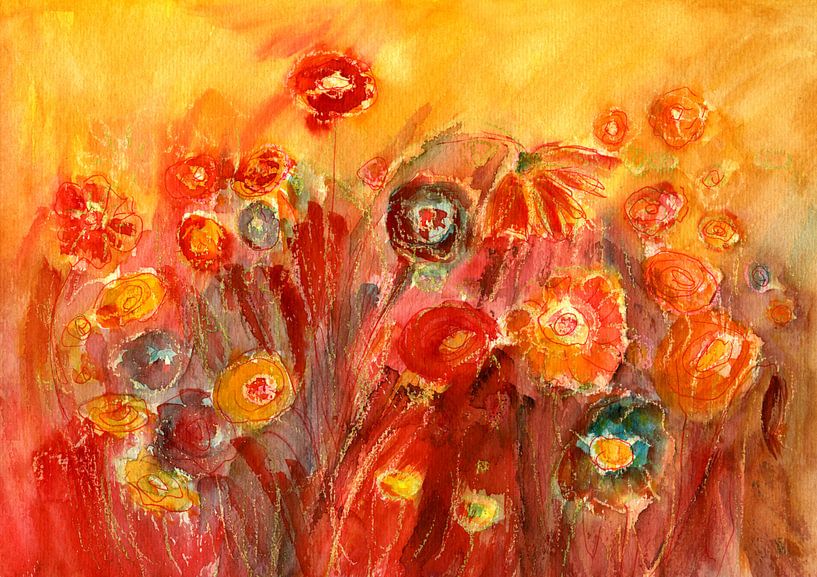 Blumenglück - Het Geluk van de bloem von Claudia Gründler