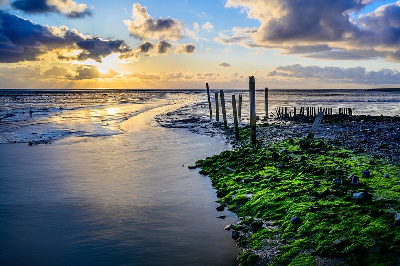 Waddensea sunrise by John Goossens Photography
